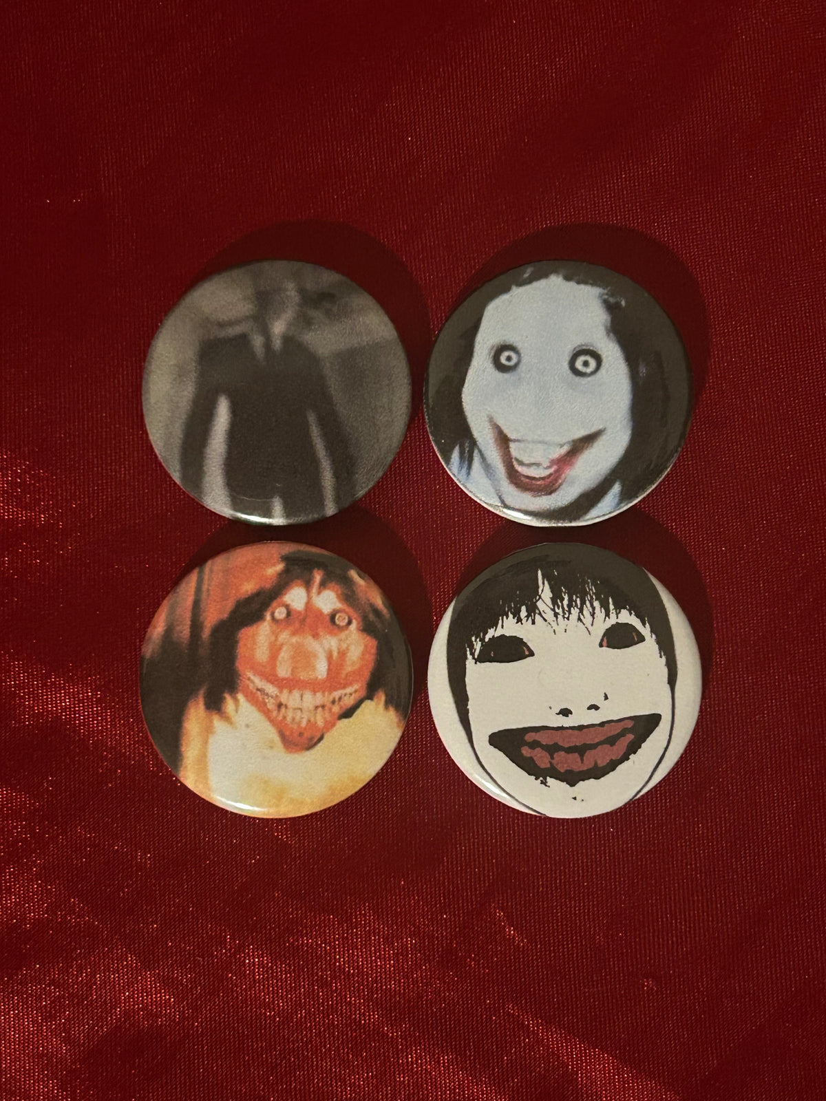 Creepypasta - Pin Set