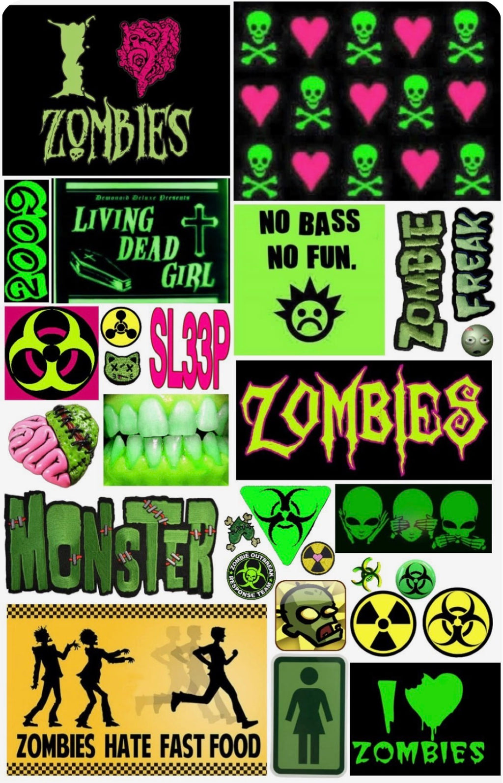 Zombie! 🧟 - Sticker Set