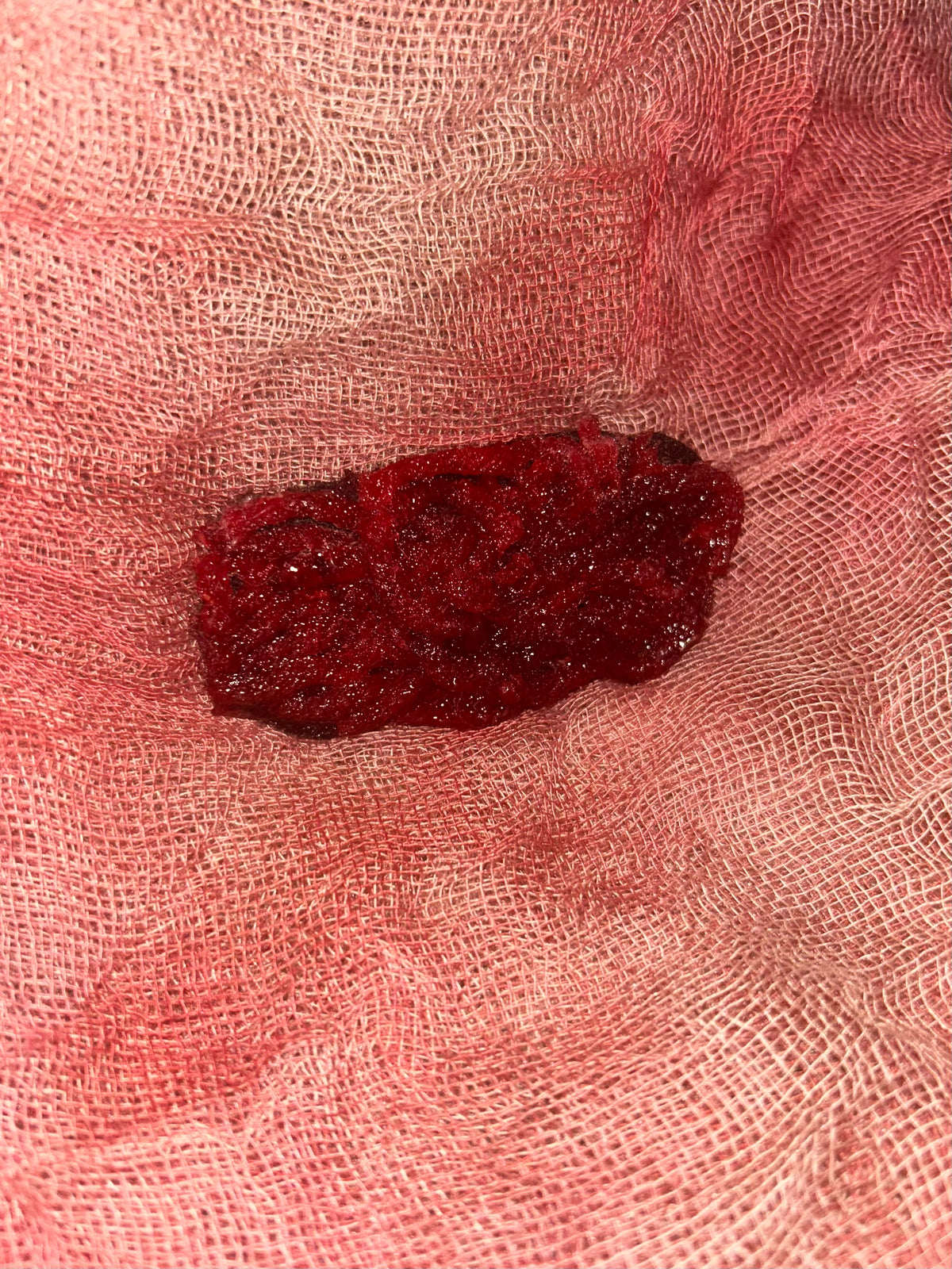 Gummy hairclip