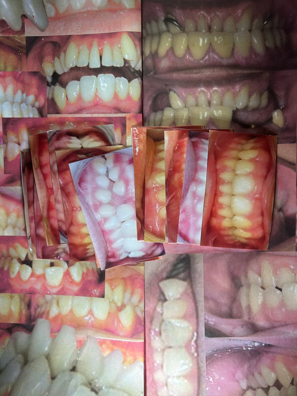 Teeth sticker set