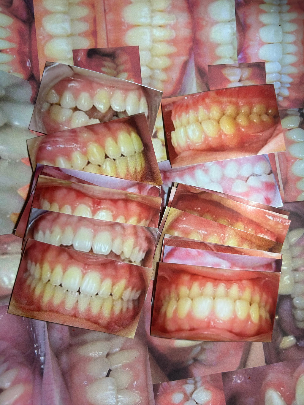 Teeth sticker set